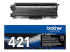 Brother TN421BK - Svart - Framsidan