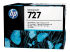 HP 727 - Mattsvart, foto-svart, cyan, magenta, gul, grå - Höger vinkel