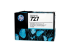 HP 727 - Mattsvart, foto-svart, cyan, magenta, gul, grå - Höger vinkel